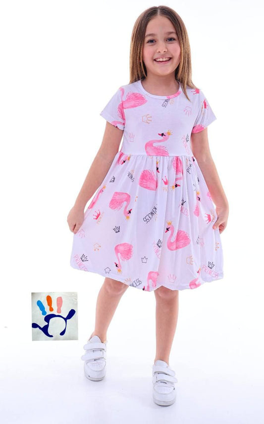 DRESS FLAMINGO PRINCESS