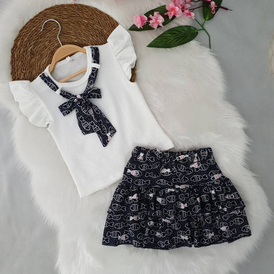 DRESS GIRL BLACK&WHITE