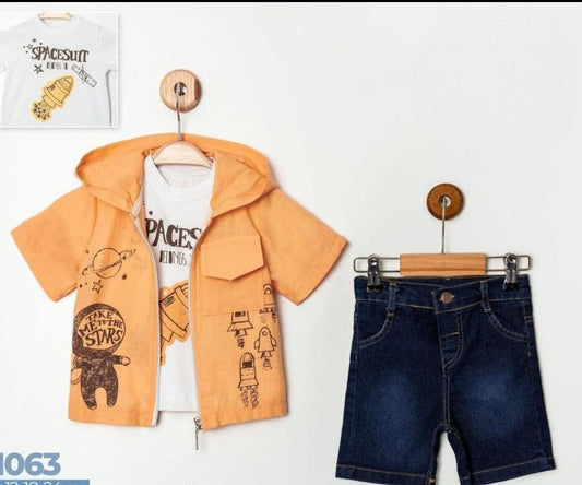 OUTFIT BOY ORANGE COUNTRY